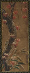 Tre, høstvin og snø, Edo-perioden, 1615-1868. av Unbekannt