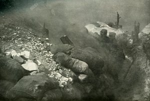 Grøftekrigføring i Argonne, 1919. av Unbekannt