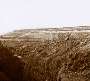 skyttergraver, c1914-c1918 av Unbekannt