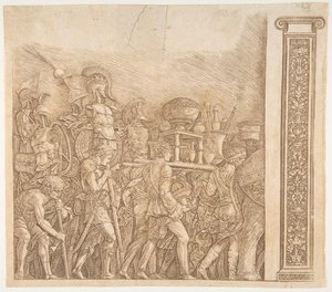 Triumf of Caesar: The Corselet Bearers, ca. 1490. av Unbekannt