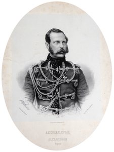 Tsar Alexander II av Russland, 1860-tallet av Unbekannt