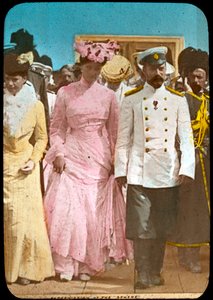 Tsar Nicholas II av Russland og Tsarina Alexandra, c1894-c1917 av Unbekannt