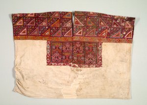 Tunikaskjorte med gobelinvevd bærestykke, 650-850. av Unbekannt
