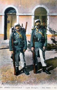 To franske fremmedlegionærer, 1900-tallet av Unbekannt