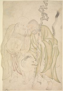 To Lohans, ca. 1480. av Unbekannt