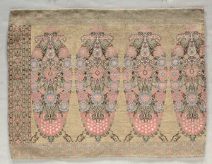 To stykker fra et skjerf, 1700-tallet. av Unbekannt