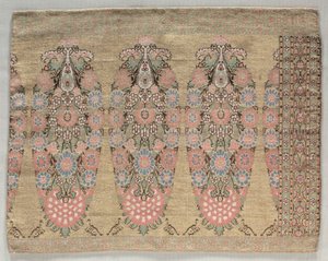 To stykker fra et skjerf, 1700-tallet. av Unbekannt