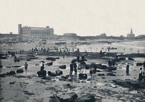 Tynemouth - The Aquarium and Sands, 1895 av Unbekannt