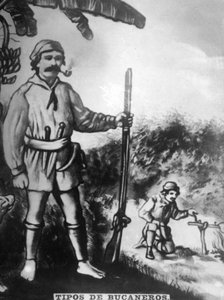 Types of Buccaneers, 1600-tallet, 1920-tallet av Unbekannt