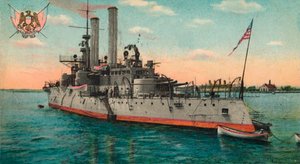 US Battleship Iowa, c1908 av Unbekannt