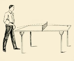 Underhand Forehand Drive, 1902. av Unbekannt