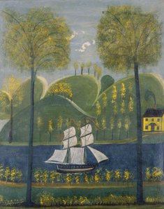 Under Full Sail, andre kvartal 1800-tallet. av Unbekannt