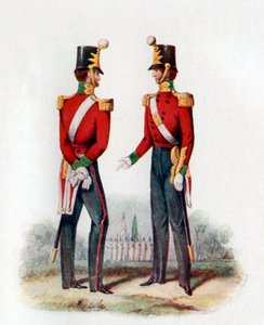 Uniform for det 19. regiment, 1848 1904 av Unbekannt