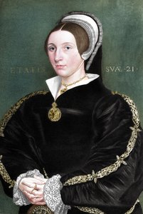 Ukjent kvinne som tidligere ble antatt å være Catherine Howard, 1902 av Unbekannt