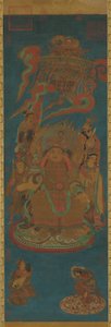 Vaisravana, Guardian King of the North, Yuan eller Ming-dynastiet, 1300-tallet. av Unbekannt