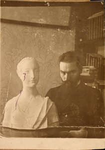 Valery Bryusov , russisk forfatter og poet, 1900-tallet av Unbekannt