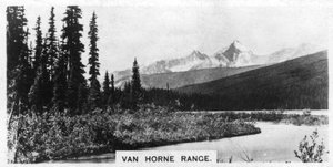 Van Horne Range, Canadian Rockies, c1920-tallet av Unbekannt