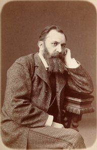 Vasily Perov , russisk kunstner, 1880 av Unbekannt