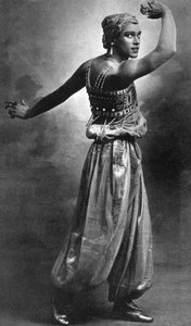 Vaslav Nijinsky, russisk ballettdanser og koreograf av Unbekannt