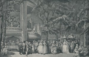 Vauxhall Gardens, 1785, 1920 av Unbekannt