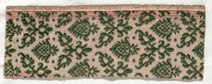 Fløyelsfragment, 1500-tallet. av Unbekannt