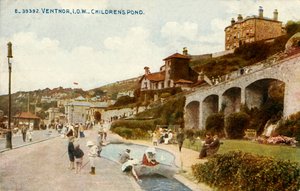 Ventnor, I.O.W - Childrens Pond, 1919. av Unbekannt