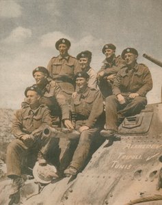 Victors of the Mareth Line, 1943 av Unbekannt