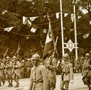 Seiersparade, 1918 av Unbekannt
