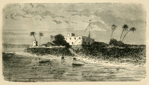 Utsikt ved munningen av Hooghly, 1890. av Unbekannt