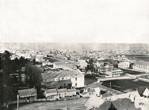 Utsikt fra Milton Road, Napier, New Zealand, 1895. av Unbekannt
