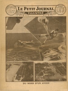 Utsikt fra ombord på et fly, 1931. av Unbekannt