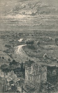 Utsikt fra Rundetårn, 1895 av Unbekannt