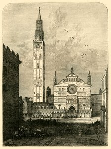 Utsikt i Cremona, 1890. av Unbekannt