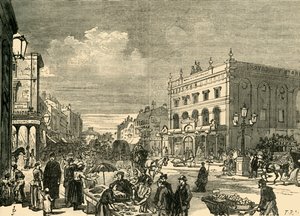 View in the New Cut, 1878. av Unbekannt