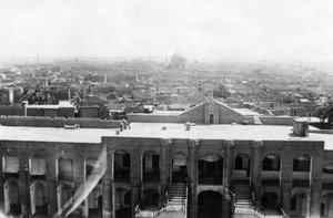 Utsikt over Bagdad fra et blokktårn, 31st British General Hospital, Mesopotamia, WWI, 1918 av Unbekannt