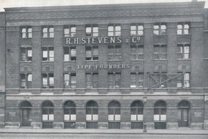Utsikt over Foundry, Southwark Street, 1909. av Unbekannt