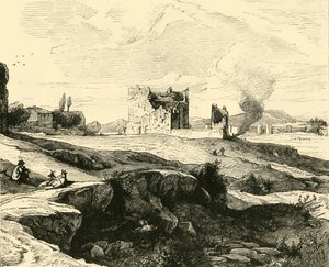 Utsikt over Campagna fra Via Appia, 1890. av Unbekannt