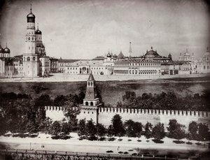 Utsikt over Moskva Kreml, Russland, c1870-c1875 av Unbekannt
