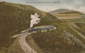 Utsikt over Vale of Rheidol Railway, tidlig på 1900-tallet. av Unbekannt