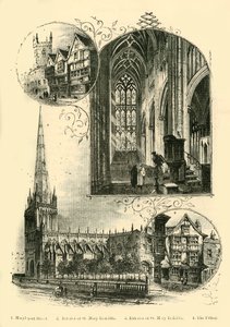 Utsikt i Bristol, 1898. av Unbekannt