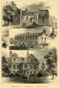 Utsikt i Kingsland, c1876. av Unbekannt