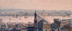 Utsikt over London av Unbekannt