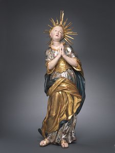 Jomfru Maria som barn, 1750-1775. av Unbekannt