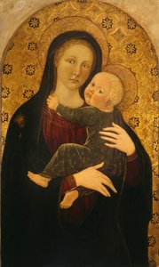 Jomfru og barn, ca. 1450. av Unbekannt