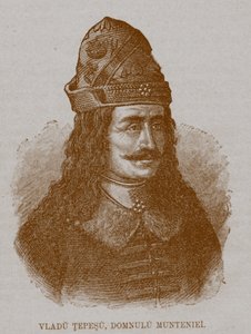 Vlad III, prins av Wallachia 1431-1476, 1800-tallet av Unbekannt
