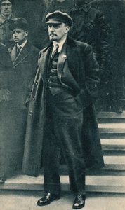 Vladimir Ilich Lenin, russisk bolsjevikleder, Moskva, Russland, 1. mai, 1919 av Unbekannt