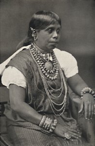 Utmerket singalesisk kvinne fra Kandy, 1926 av Unbekannt