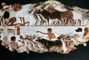 Veggmaleri fra graven til Nebarunun, Theben, Egypt, c1350 f.Kr av Unbekannt