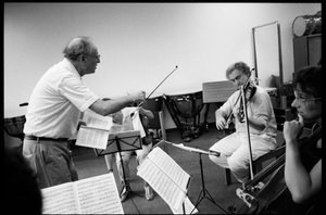 Walter Levin - mesterklasse på Mozarteum av Unbekannt