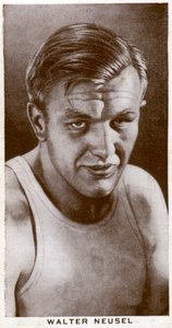 Walter Neusel , tysk bokser, 1938 av Unbekannt